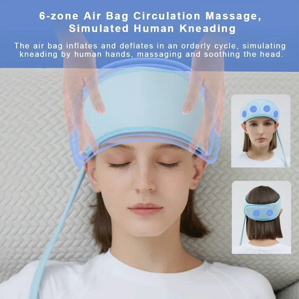 Air Compression Head Massager